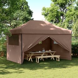 Pavilion de gradina VidaXL 4004980 4.4x3 (Brown) Thumb