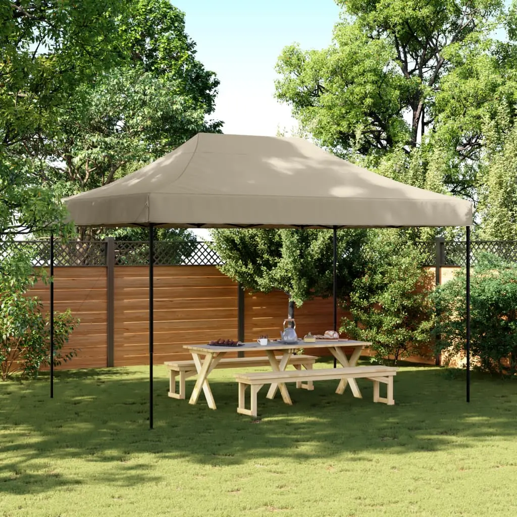 Pavilion de gradina VidaXL 4005010 4x3 (Taupe)