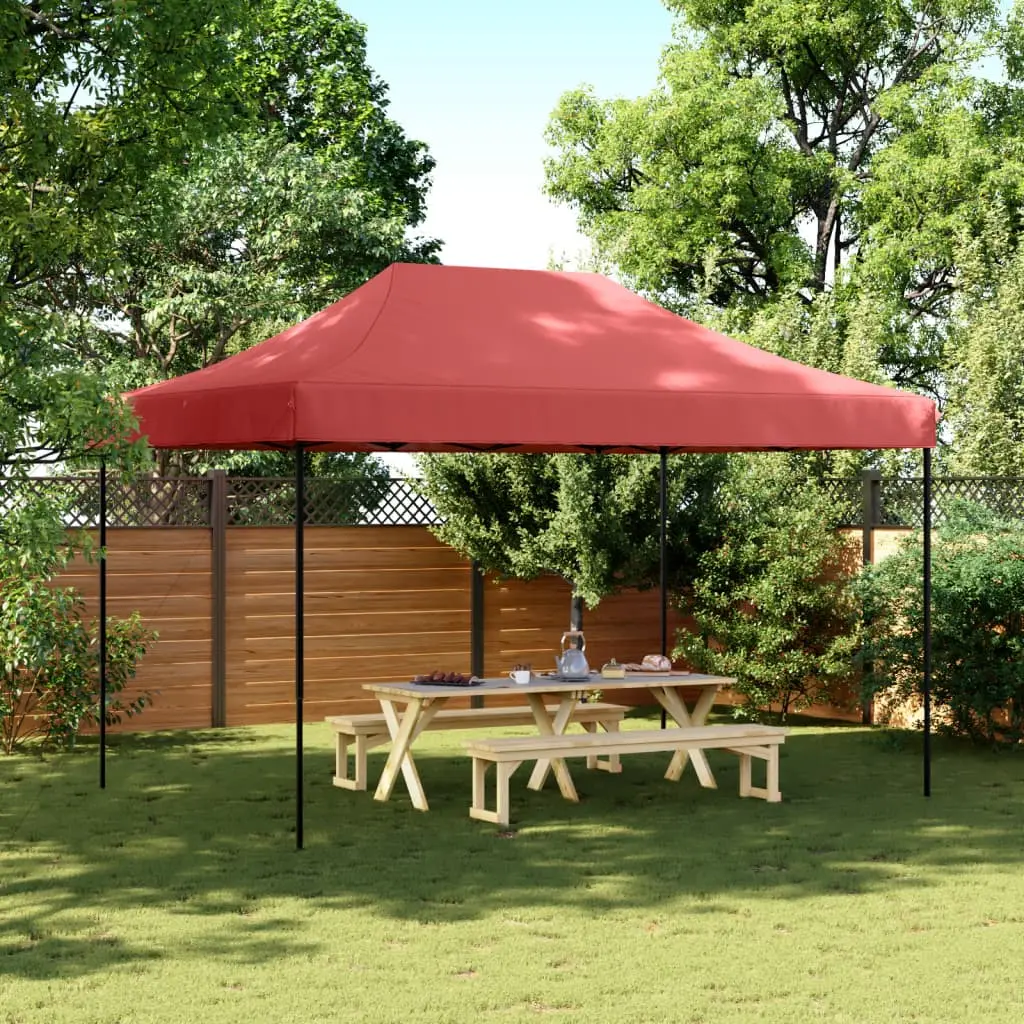 Pavilion de gradina VidaXL 4005011 4x3 (Burgundy)