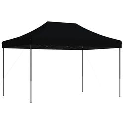 Pavilion de gradina VidaXL 4005014 4x3 (Black) Thumb