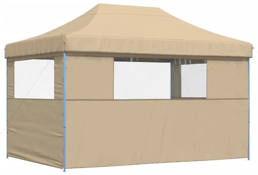 Pavilion de gradina VidaXL 4005015 4x3 (Beige)