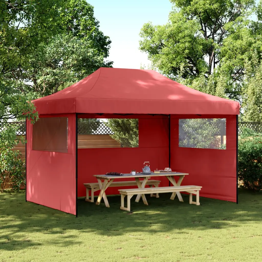 Pavilion de gradina VidaXL 4005019 4x3 (Burgundy)