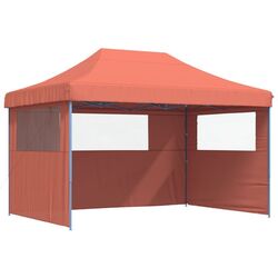 Pavilion de gradina VidaXL 4005021 4x3 (Terracotta)