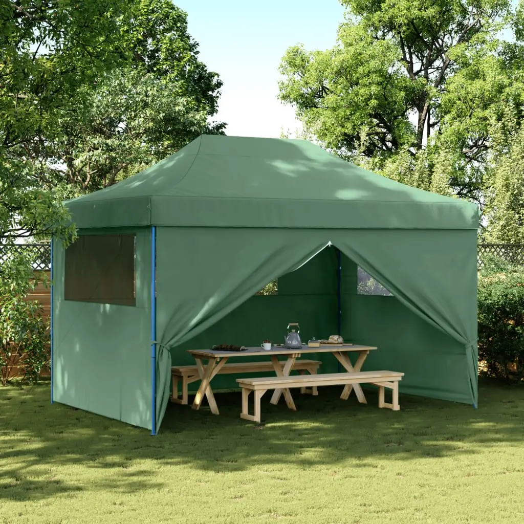 Pavilion de gradina VidaXL 4005024 4.1x2.8 (Green)