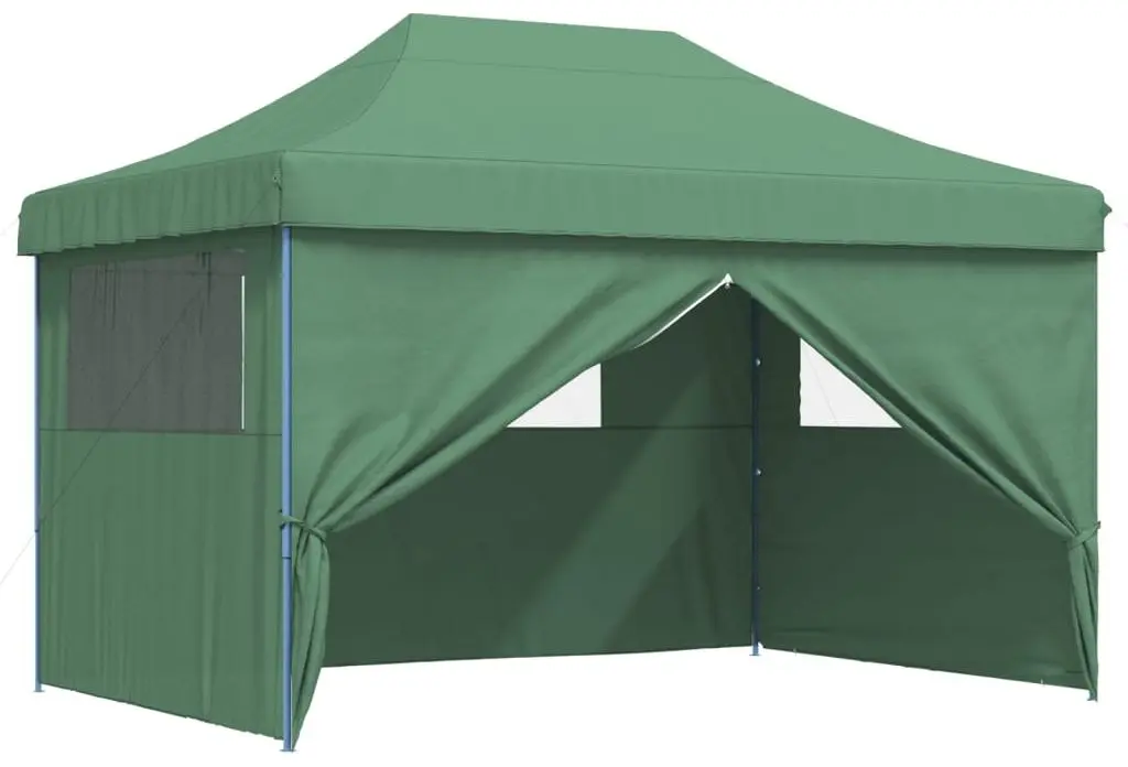 Pavilion de gradina VidaXL 4005024 4.1x2.8 (Green)