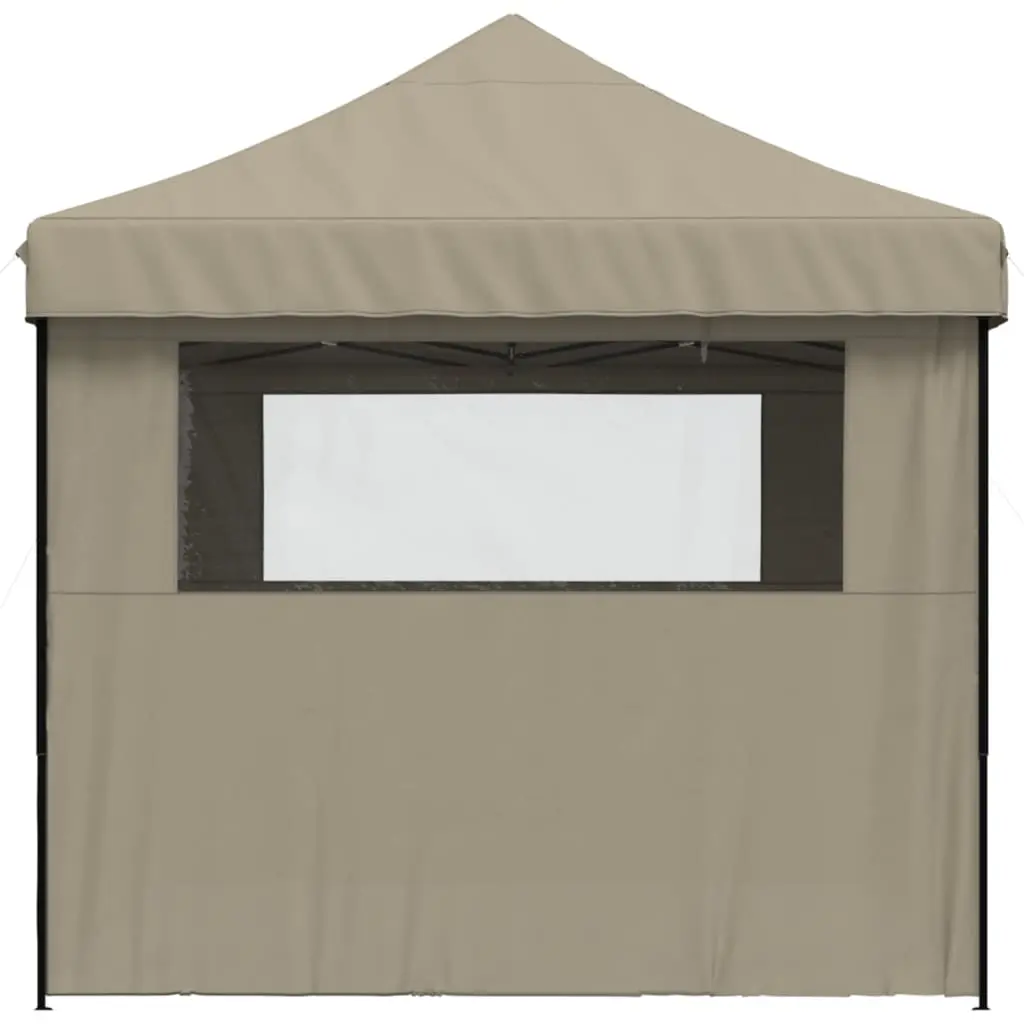 Pavilion de gradina VidaXL 4005026 4.1x2.8 (Taupe Grey)