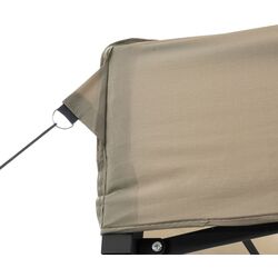 Pavilion de gradina VidaXL 4005026 4.1x2.8 (Taupe Grey) Thumb