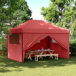 Pavilion de gradina VidaXL 4005027 4.1x2.8 (Burgundy) Thumb