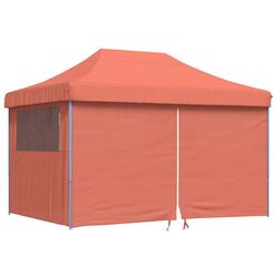 Pavilion de gradina VidaXL 4005029 4.1x2.8 (Terracotta) Thumb