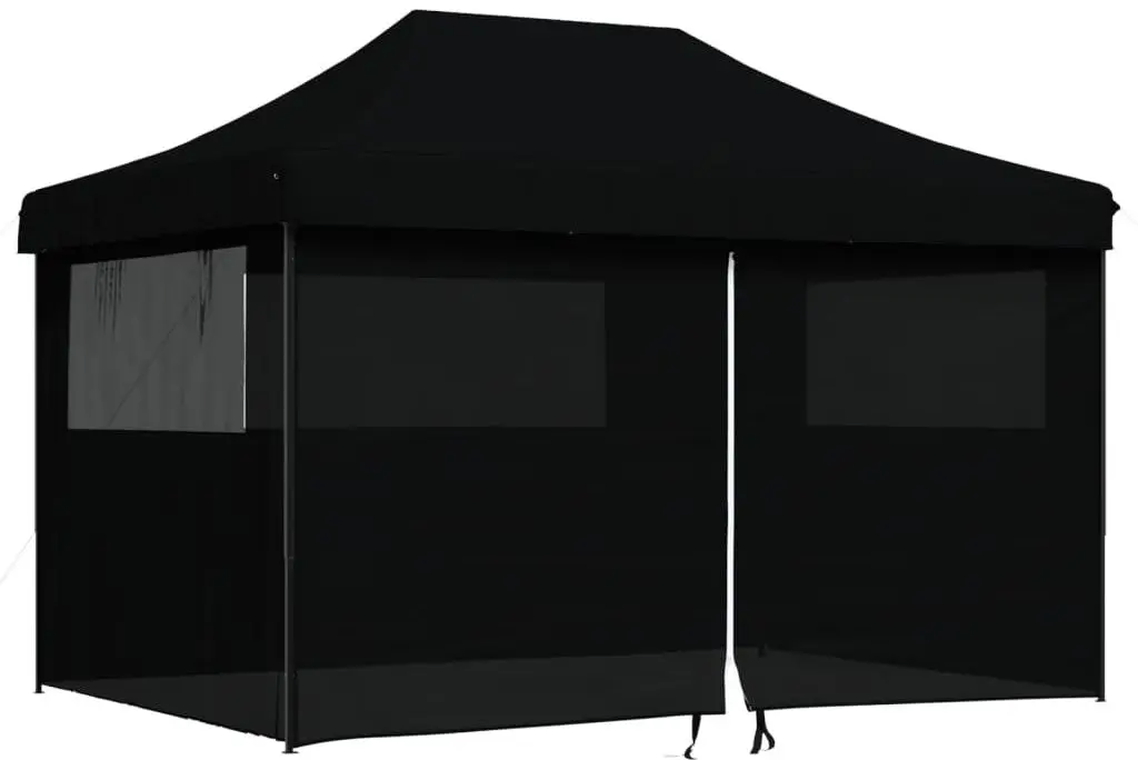 Pavilion de gradina VidaXL 4005030 4.1x2.8 (Black)