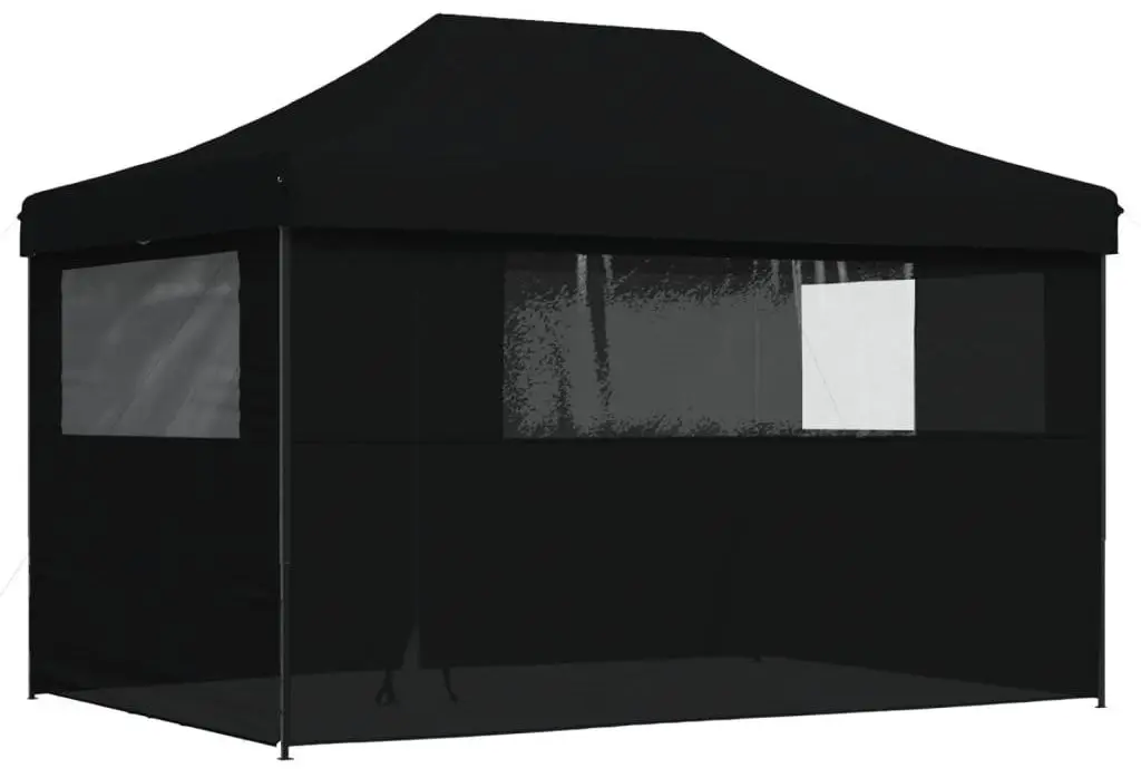 Pavilion de gradina VidaXL 4005030 4.1x2.8 (Black)