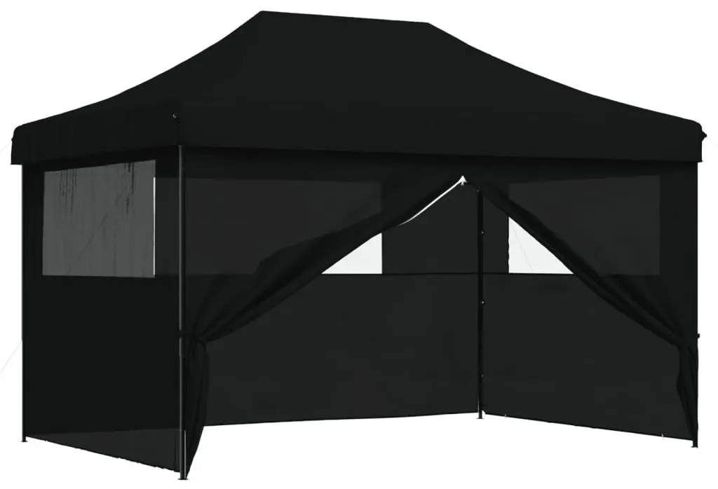 Pavilion de gradina VidaXL 4005030 4.1x2.8 (Black)