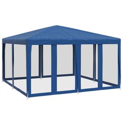 Pavilion de gradina VidaXL 4010062 4x4 (Blue)