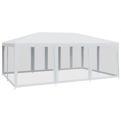 Pavilion de gradina VidaXL 4010067 6x4 (White) Thumb