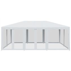 Pavilion de gradina VidaXL 4010067 6x4 (White)