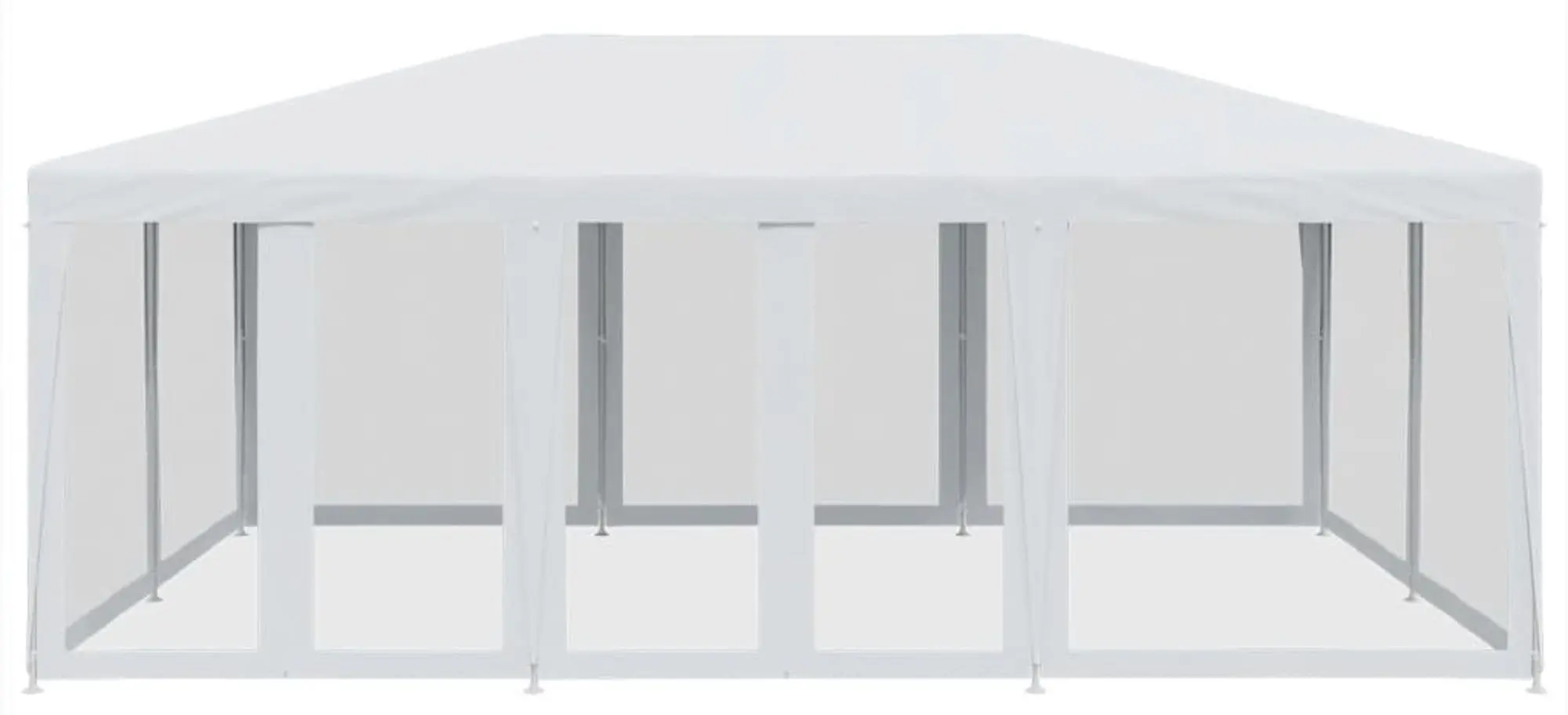 Pavilion de gradina VidaXL 4010067 6x4 (White)