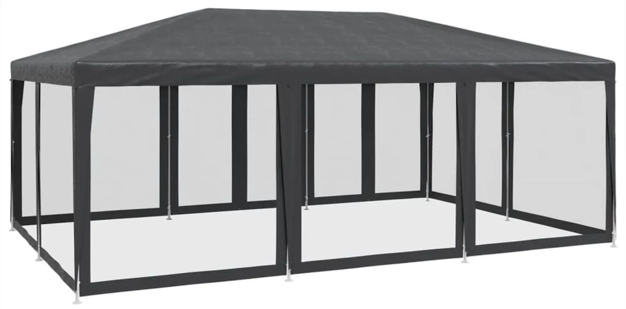 Садовый павильон VidaXL 4010069 6x4 (Anthracite)