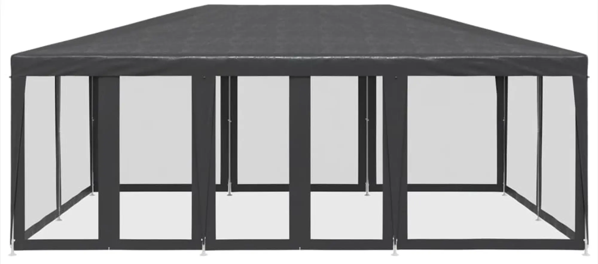 Садовый павильон VidaXL 4010069 6x4 (Anthracite)