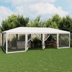 Pavilion de gradina VidaXL 4010071 8x4 (White) Thumb