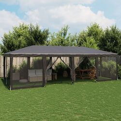 Pavilion de gradina VidaXL 4010074 8x4 (Anthracite) Thumb