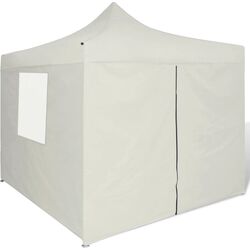 Pavilion de gradina VidaXL 41464 3x3 (Cream) Thumb