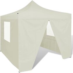 Pavilion de gradina VidaXL 41464 3x3 (Cream)