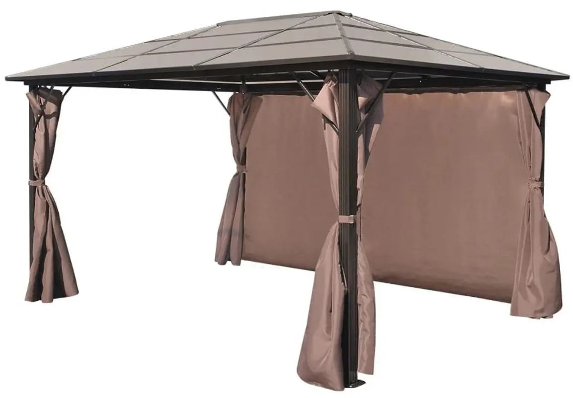 Pavilion de gradina VidaXL 41626 4x3 (Brown)