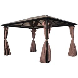 Pavilion de gradina VidaXL 41626 4x3 (Brown)