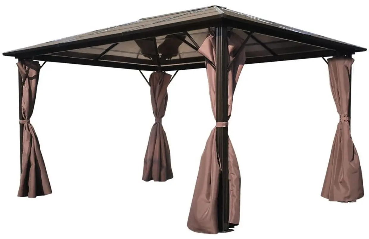 Pavilion de gradina VidaXL 41626 4x3 (Brown)