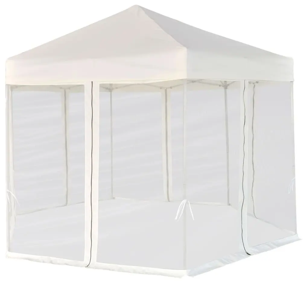Pavilion de gradina VidaXL 42109 3.6x3 (Cream)