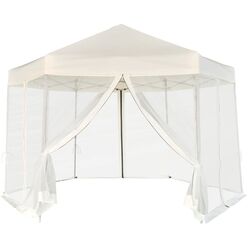 Pavilion de gradina VidaXL 42109 3.6x3 (Cream)