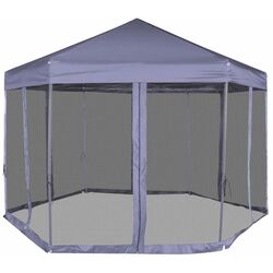 Садовый павильон VidaXL 42110 3.6x3 (Dark Blue) Thumb