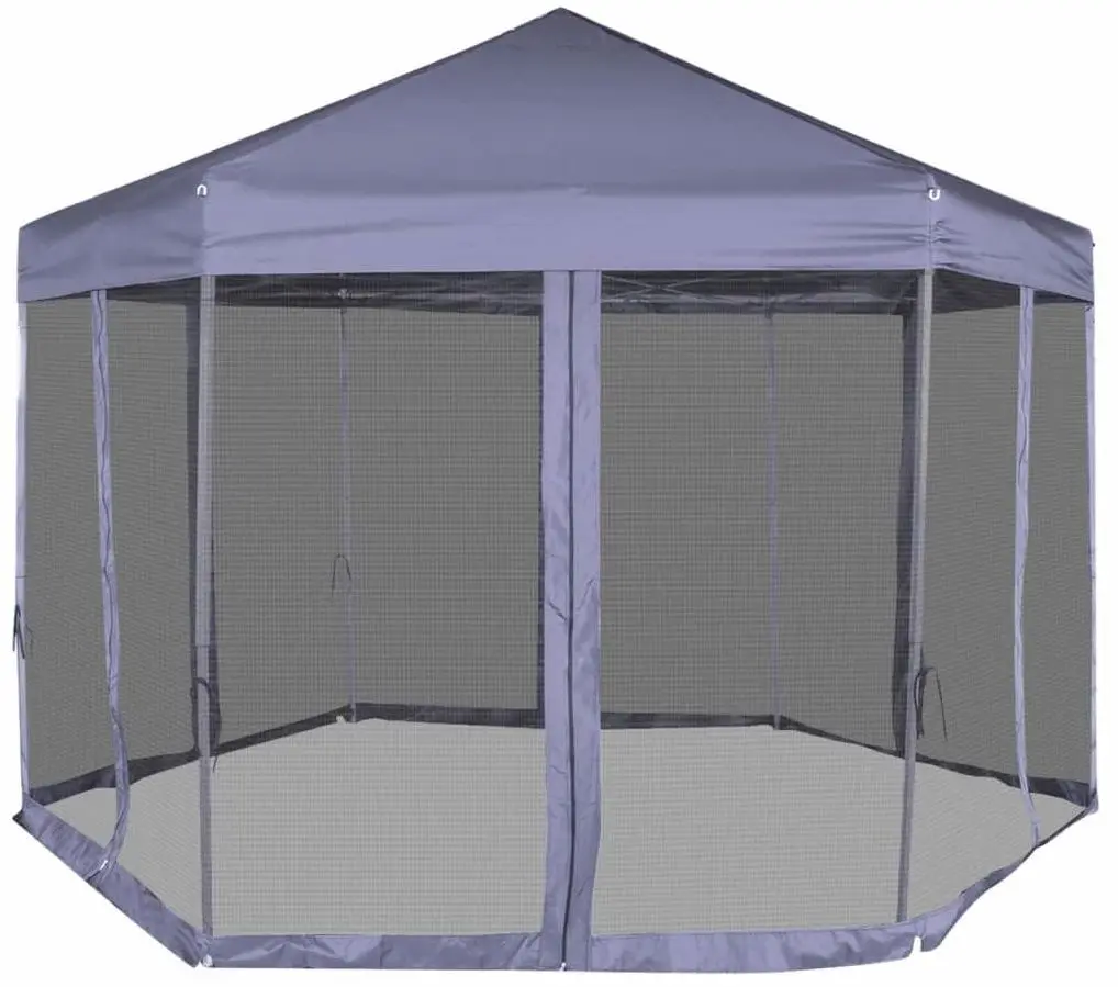 Садовый павильон VidaXL 42110 3.6x3 (Dark Blue)