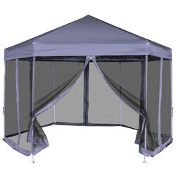 Pavilion de gradina VidaXL 42110 3.6x3 (Dark Blue)