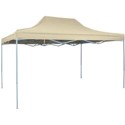 Pavilion de gradina VidaXL 42511 3x4.5 (Cream White)
