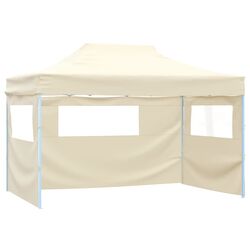 Pavilion de gradina VidaXL 42513 3x4.5 (Cream) Thumb