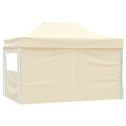 Pavilion de gradina VidaXL 42513 3x4.5 (Cream) Thumb