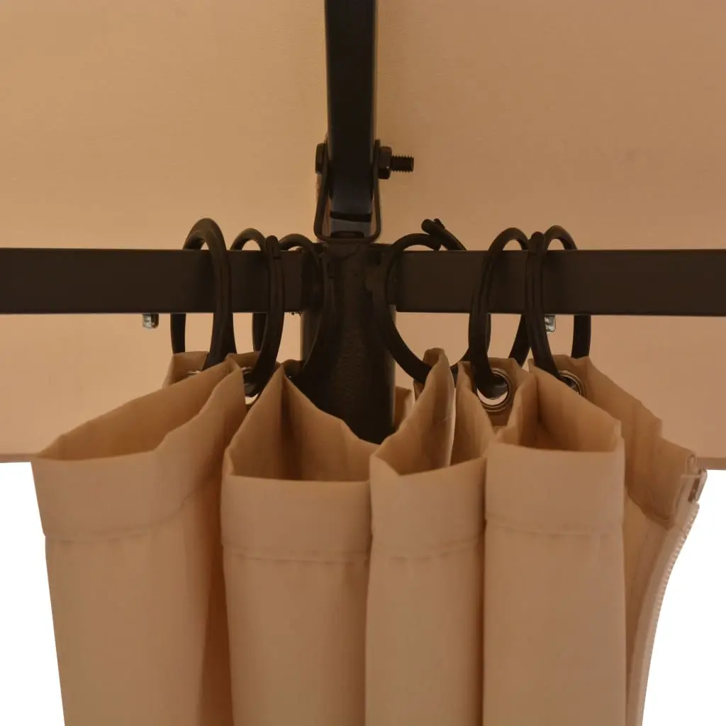 Садовый павильон VidaXL 43166 3.6x2.7 (Beige)