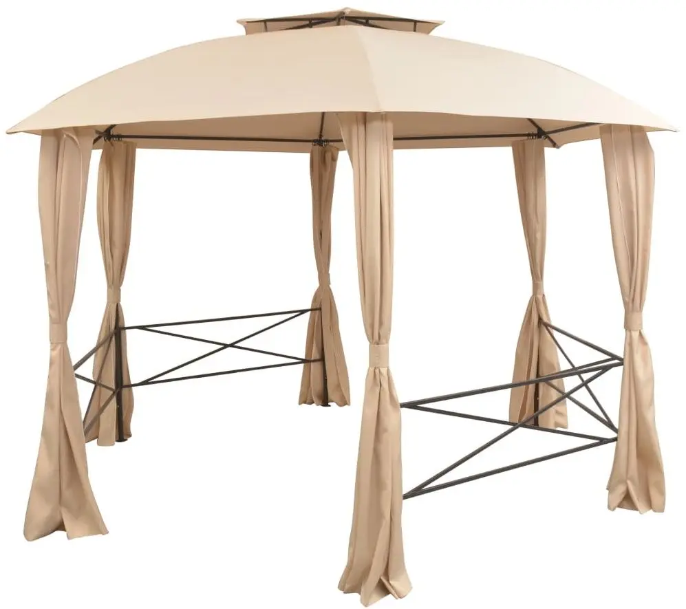 Садовый павильон VidaXL 43166 3.6x2.7 (Beige)