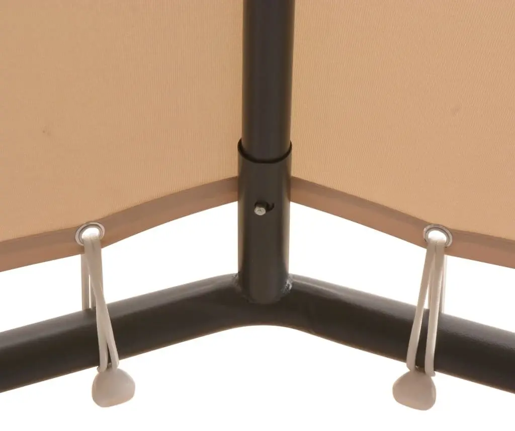 Садовый павильон VidaXL 43167 4x4 (Beige) - 3