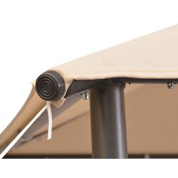 Садовый павильон VidaXL 43172 3x3 (Beige) Thumb