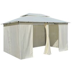 Pavilion de gradina VidaXL 43216 4x3 (White) Thumb