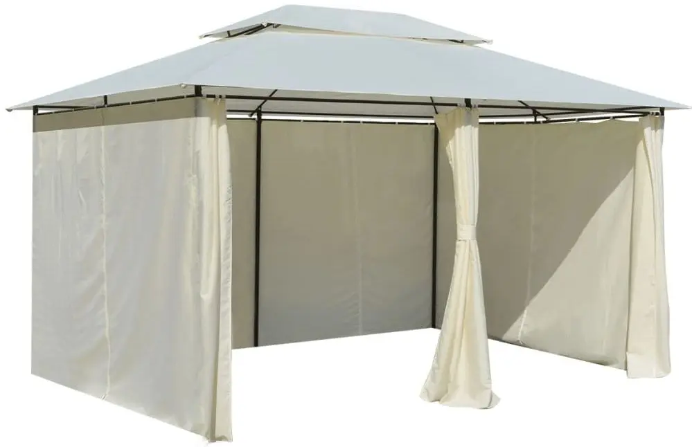 Pavilion de gradina VidaXL 43216 4x3 (White)