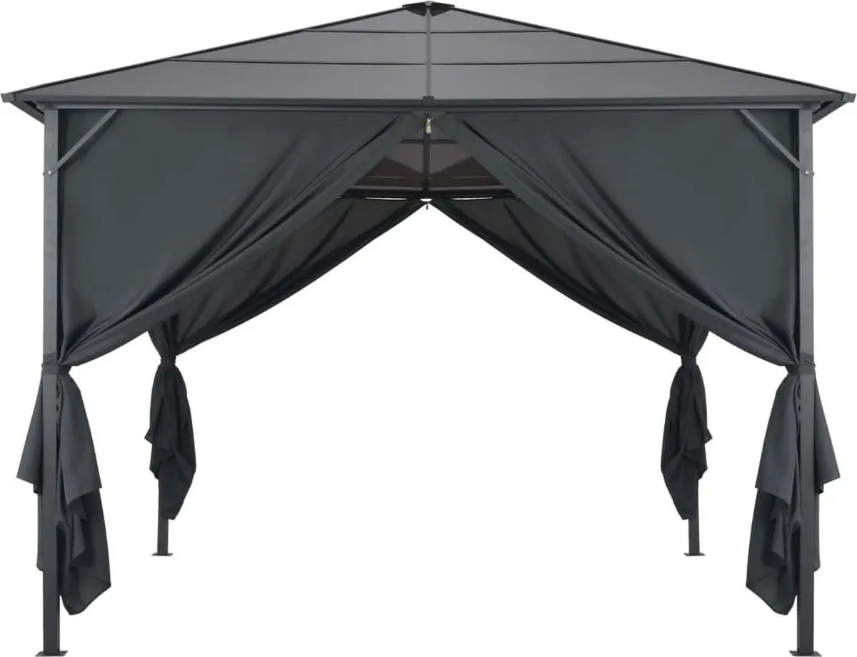 Садовый павильон VidaXL 44640 3x3 (Black)