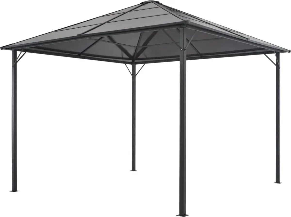 Pavilion de gradina VidaXL 44641 3x3 (Black)