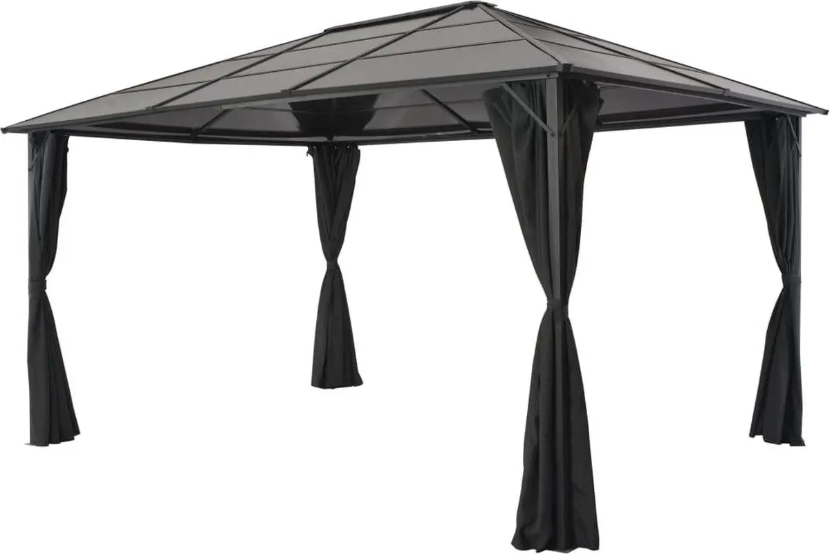 Pavilion de gradina VidaXL 44642 4x3 (Black)