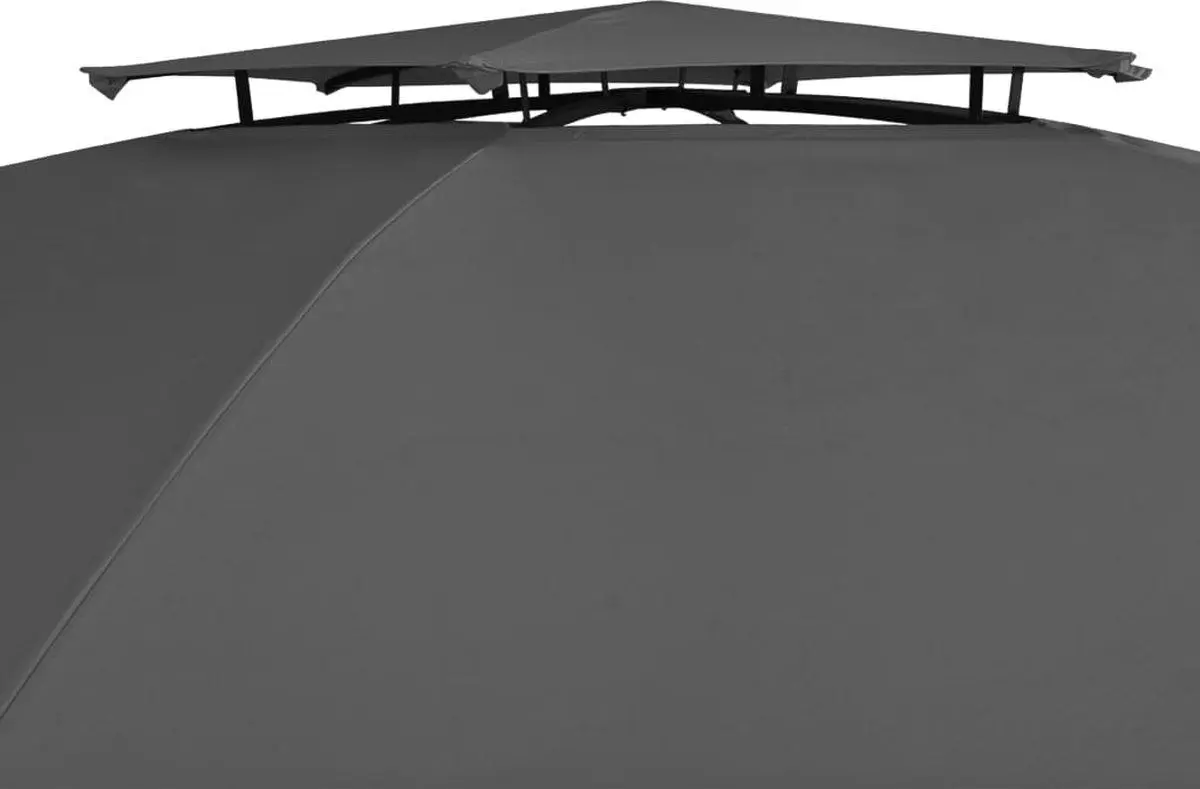 Pavilion de gradina VidaXL 44766 3.6x2.6 (Anthracite) - 5