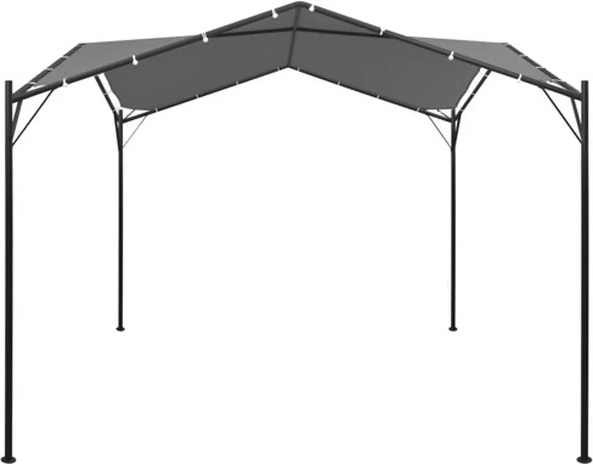 Pavilion de gradina VidaXL 44767 4x4 (Anthracite) - 2