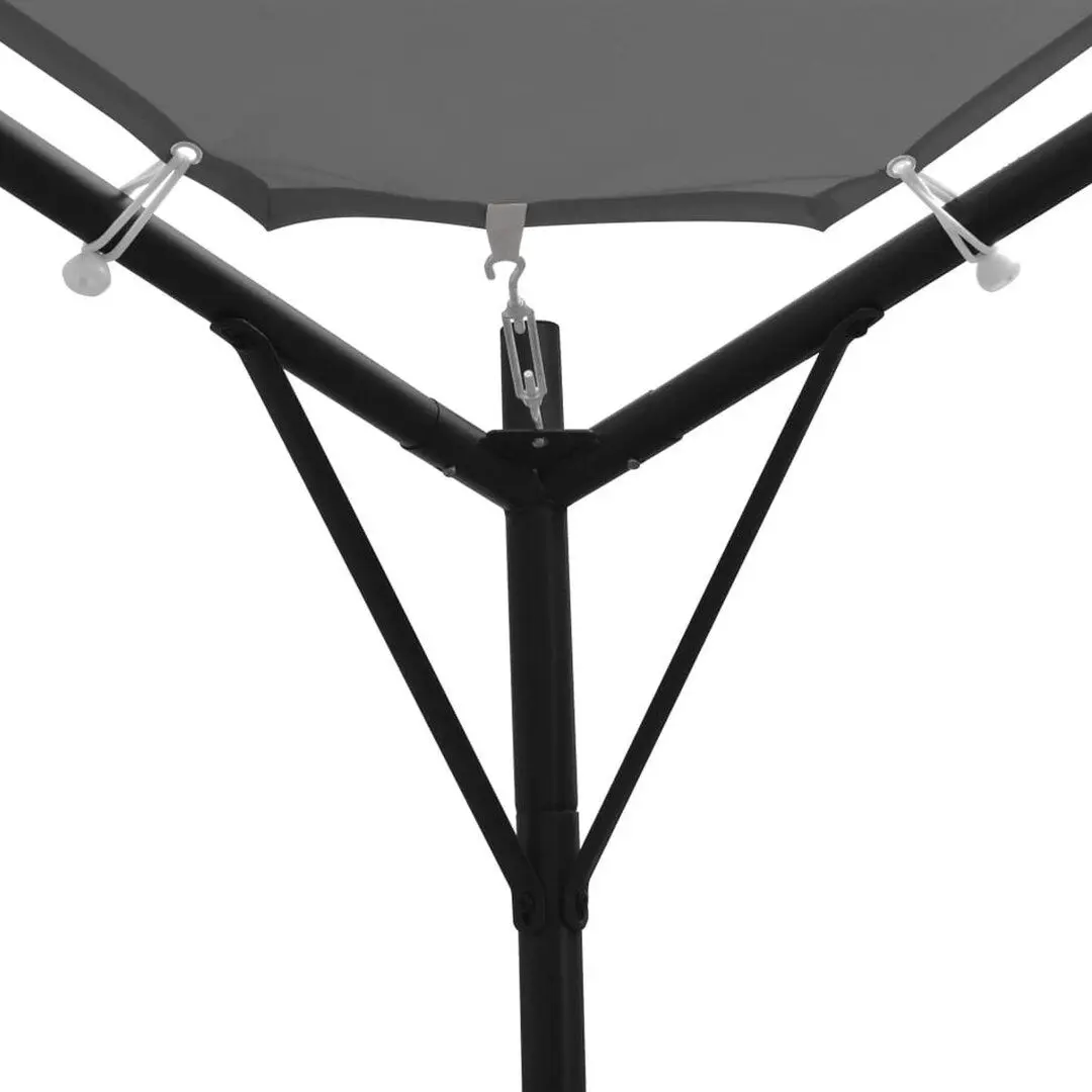 Pavilion de gradina VidaXL 44767 4x4 (Anthracite) - 3