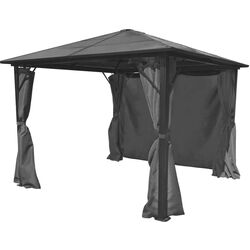 Pavilion de gradina VidaXL 44889 3x3 (Anthracite) Thumb